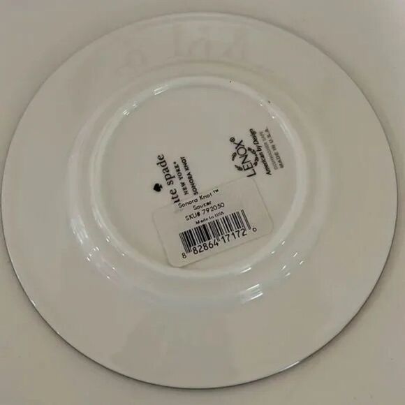 Kate Spadce Snora Knot 3 PC set (Dinner, Salad, Saucer Plates) - Picture 8 of 13